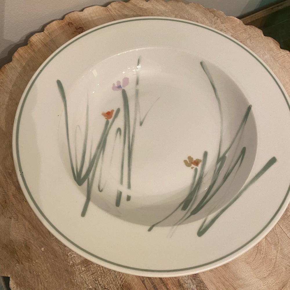 Mikasa Sketch Book, Large rim soup bowl